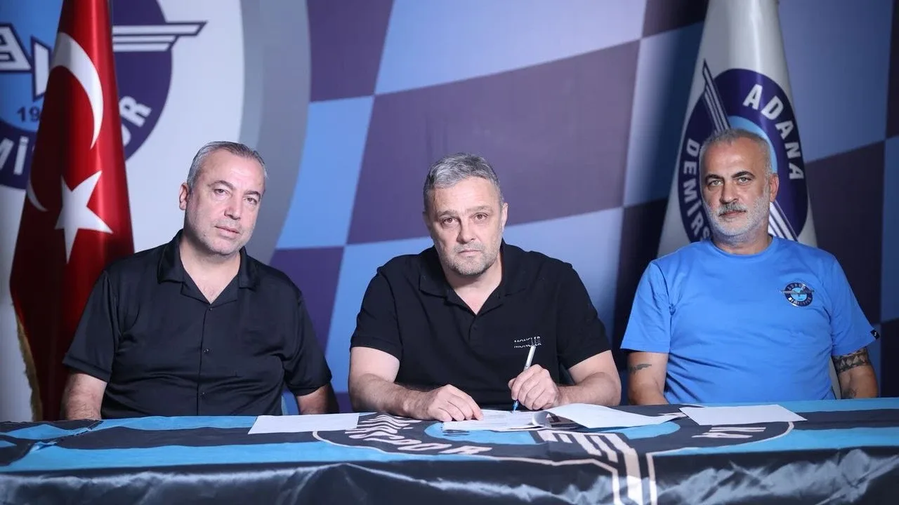 Adana Demirspor'un yeni teknik direktörü belli oldu